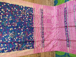 Pure Tussar Ghicha Silk Sarees