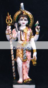 Marble Ardhnarishwar Statue