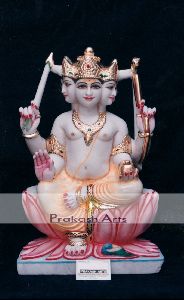 Marble Kartikeya Statue