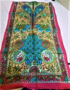 Jaipuri Print Rectangle Scarf