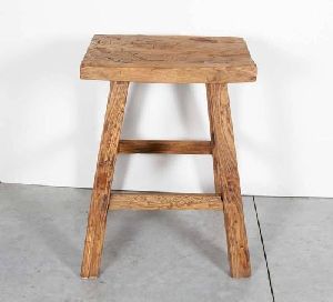 Rustic Wooden Stool