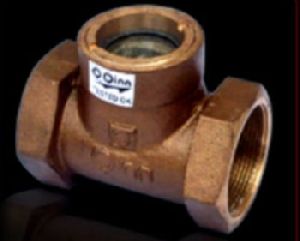 bronze sight glass ball valve