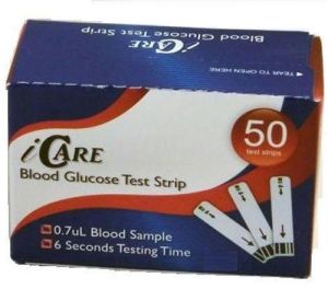 Icare Blood Glucose Test Strips