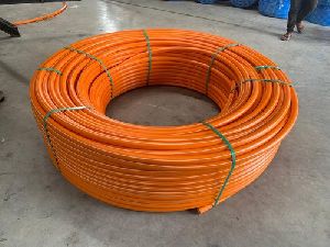 HDPE Orange Coil Pipes