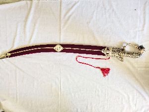 inlay art silver work sword