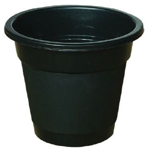 Black Plastic Planter 7.5 Inch