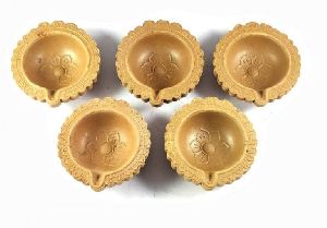 Clay Diwali Diyas