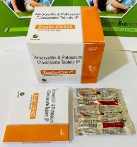 Amoxycilin & Potassium Clavulanatetablet IP