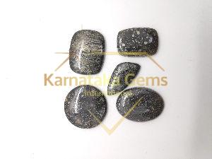 Natural Markasite Cabochon Stone