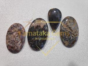 Natural Turkey Stick Agate Cabochon Stone