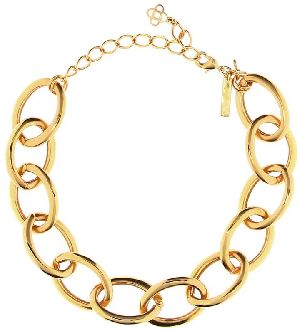 Gold Plated Chain Necklace