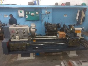 All Geared Cone Pulley Type Lathe Machine