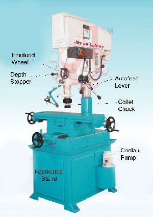 Autofeed Milling Cum Drilling Cum Tapping Machine 40mm Cap. (MCD40 A)