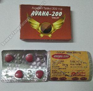 Avana 200 mg Tablet