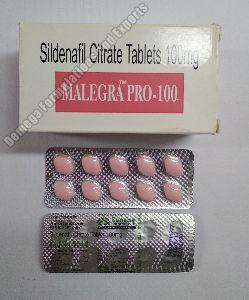 Malegra Pro 100 mg Tablet