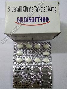 Sildisoft 100 mg Tablet