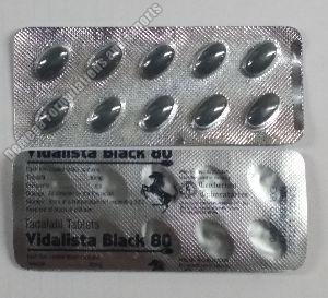 Viadalista Black 80 mg Tablet