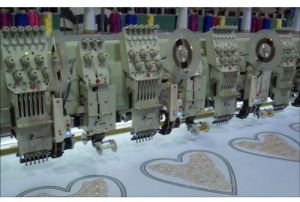 double head embroidery machine