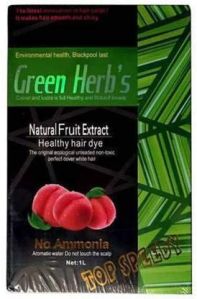 1000 ml green herbs fruit extract healthy hair dye color