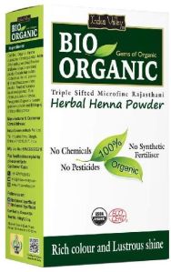 INDUS VALLEY Bio Organic 100% Natural Herbal Henna Powder