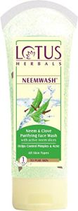 Lotus Herbals Neem and Clove Purifying Face Wash