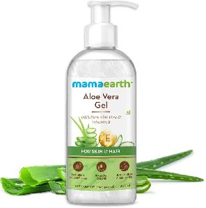 mamaearth skin hair face vitamin e aloe vera gel