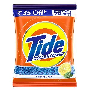 Tide Plus Double Power Detergent Washing Powder - 2 kg (Lemon and Mint)