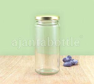 Bamboo Glass Jar