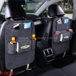 Multi Pocket Travel Storage Felt Bag