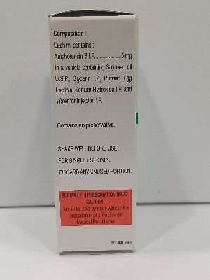 Amphotericin B Emulsion 50 MG (AMPHOMUL)