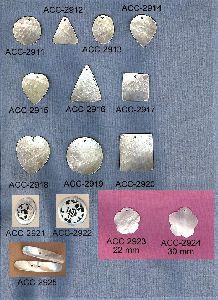 SEASHELL MOTHER OF PEARL FASHION BUTTONS BEADS ACCESSORIES