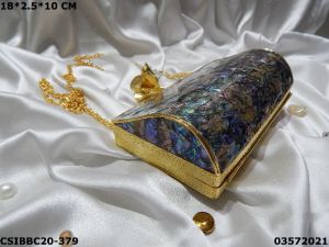 Party Wear Brass Mop Clutches