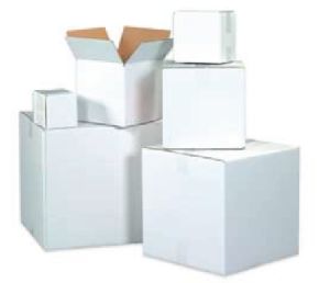 Laminated White Corrugated Box