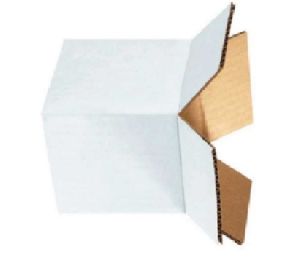 Laminated White Corrugated Box