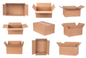 Plain Corrugated Brown Box