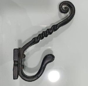 Cast Iron Twisted Hook