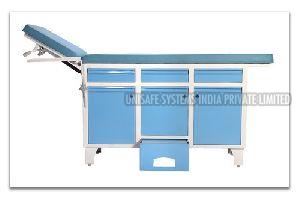 Hospital Examination Table With Cabinet