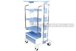 Hospital Monitor Trolley