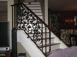 Panel Wroght Iron Stair Railing