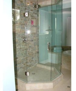 glass shower enclosure