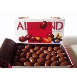 chocolate coated almond