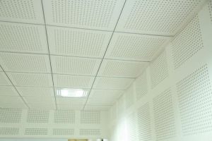 perforated gypsum tiles