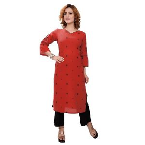 Cotton Kurti with Palazzo Pant Set