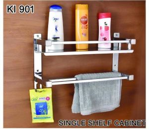 KI 901 Stainless Steel Bathroom Shelf