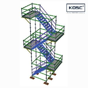 Scaffolding Stair Tower