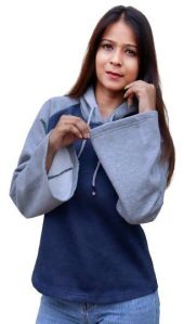 COMFORTABLE FLEECE HOODIE FOR WOMEN