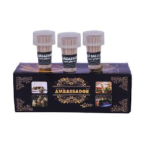 Ambassador Lite Finest Round Wooden Toothpicks