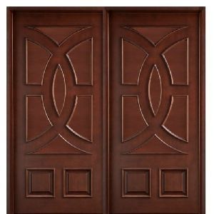 Coated Wooden Door