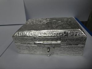 silver jewellery box