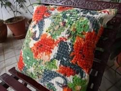 Vintage Patch Cushion Cover